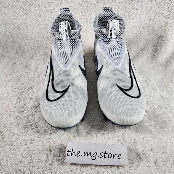 Nike Alpha Menace Elite 3 White Black College Navy CT6648 102 Size 10 - Picture 5 of 7